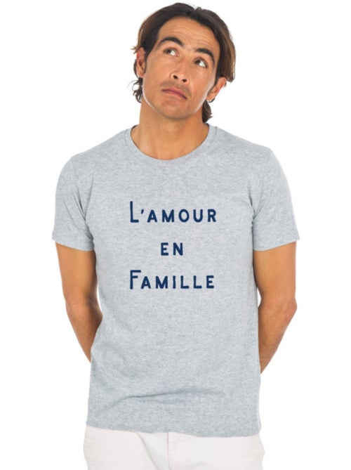 T-shirt Homme - L'AMOUR EN FAMILLE WAF - Kiabi T-shirt Homme - L'AMOUR EN FAMILLE WAF - Kiabi