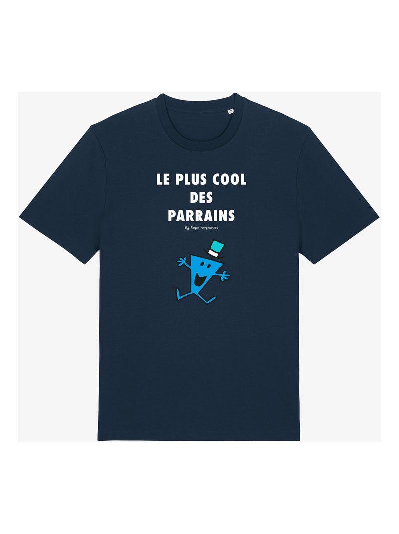 T-shirt Homme - LE PLUS COOL DES PARRAINS 2 Bleu marine - Kiabi