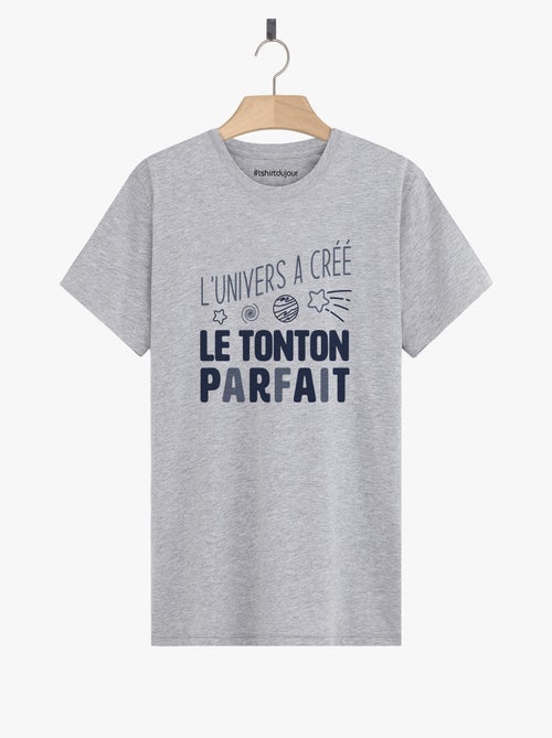 T-shirt Homme - LE TONTON PARFAIT - Kiabi
