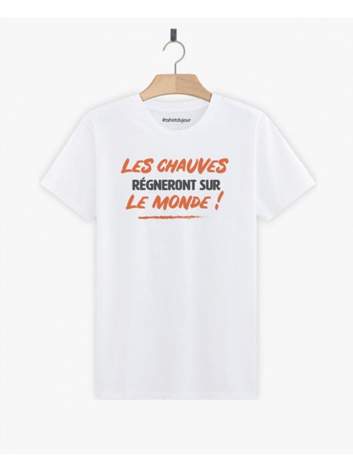 T-shirt Homme - LES CHAUVES REGNERONT - Kiabi T-shirt Homme - LES CHAUVES REGNERONT - Kiabi
