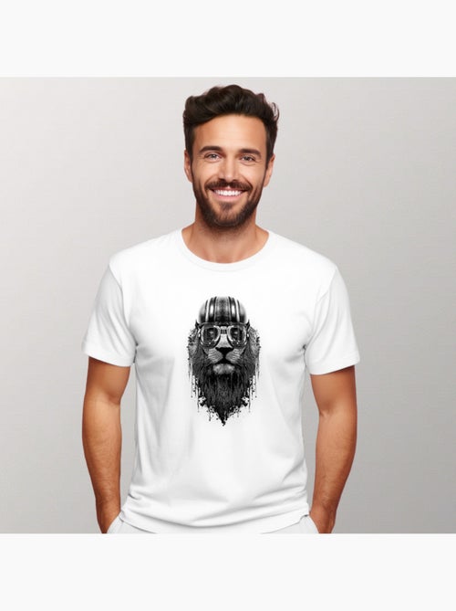 T-shirt Homme - LION RIDER - Kiabi T-shirt Homme - LION RIDER - Kiabi