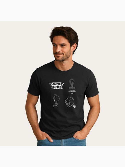 T-shirt Homme - LOONEY TUNES TWEETY 80TH OUTLINE - Kiabi T-shirt Homme - LOONEY TUNES TWEETY 80TH OUTLINE - Kiabi
