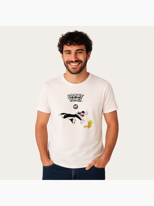 T-shirt Homme - LOONEY TUNES TWEETY 80TH THE CHASE - Kiabi T-shirt Homme - LOONEY TUNES TWEETY 80TH THE CHASE - Kiabi