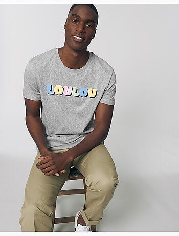 T-shirt homme - loulou colore