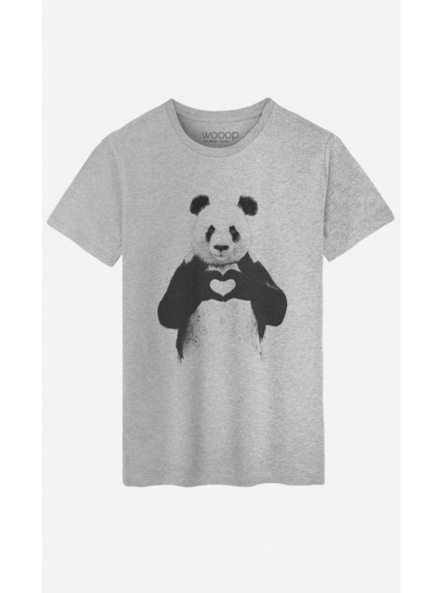 T-shirt Homme - LOVE PANDA - Kiabi T-shirt Homme - LOVE PANDA - Kiabi