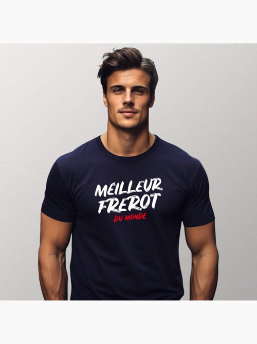 T-shirt Homme - MEILLEUR FREROT DU MONDE - Kiabi T-shirt Homme - MEILLEUR FREROT DU MONDE - Kiabi