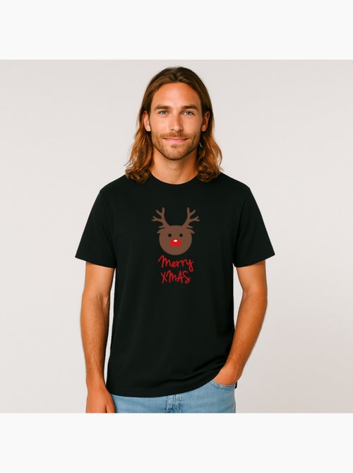 T-shirt Homme - MERRY XMAS RENNE - Kiabi