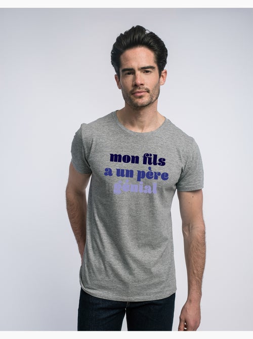 T-shirt Homme - MON FILS A UN PÈRE GÉNIAL - Kiabi T-shirt Homme - MON FILS A UN PÈRE GÉNIAL - Kiabi
