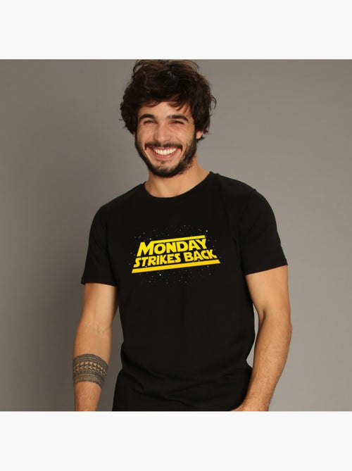 T-shirt Homme - MONDAY STRIKES BACK - Kiabi