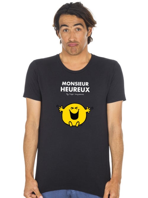 T-shirt Homme - MONSIEUR HEUREUX - Kiabi