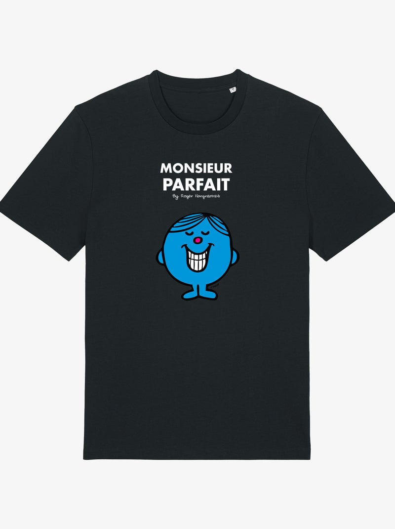 T-shirt Homme - MONSIEUR PARFAIT Noir - Kiabi