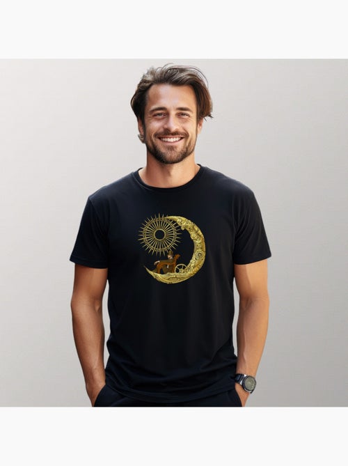 T-shirt Homme - MOON TRAVEL - Kiabi T-shirt Homme - MOON TRAVEL - Kiabi