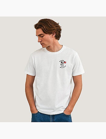 T-shirt homme - moon walker cœur