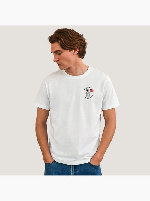 T-shirt Homme - MOON WALKER CŒUR - Kiabi