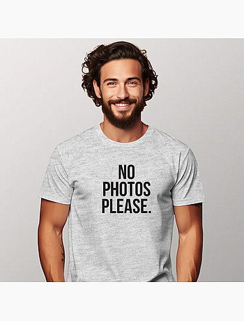 T-shirt Homme - NO PHOTOS PLEASE
