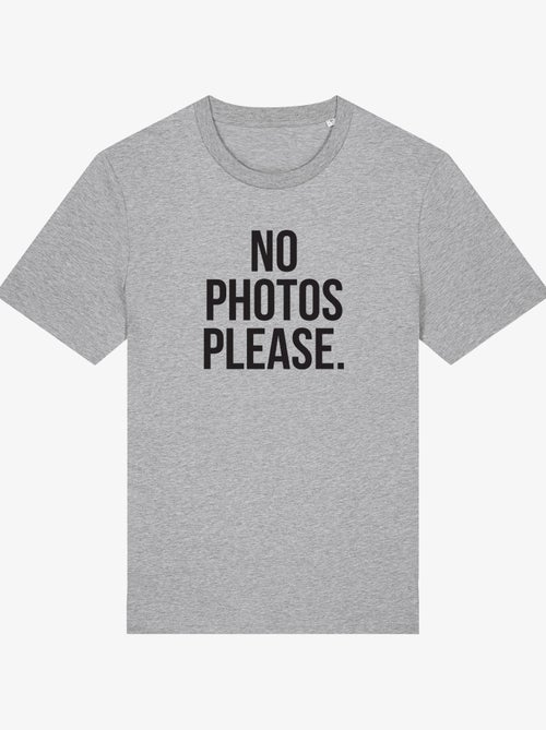 T-shirt Homme - NO PHOTOS PLEASE - Kiabi