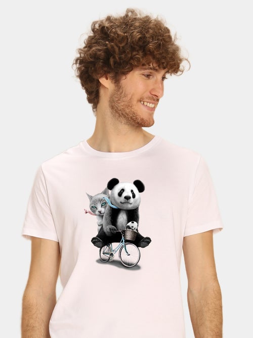 T-shirt Homme - PANDA BICYCLE - Kiabi T-shirt Homme - PANDA BICYCLE - Kiabi