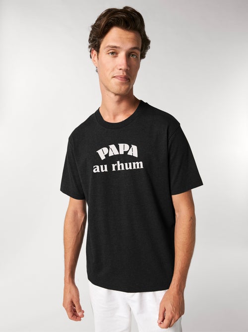 T-shirt Homme - PAPA AU RHUM WAF - Kiabi