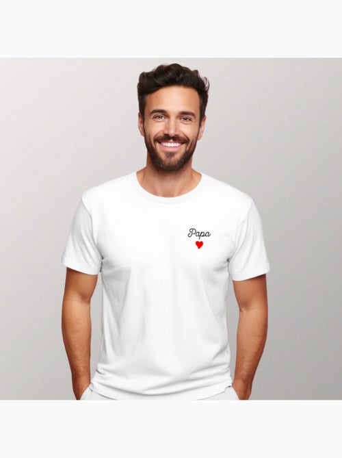 T-shirt Homme - PAPA CŒUR - Kiabi