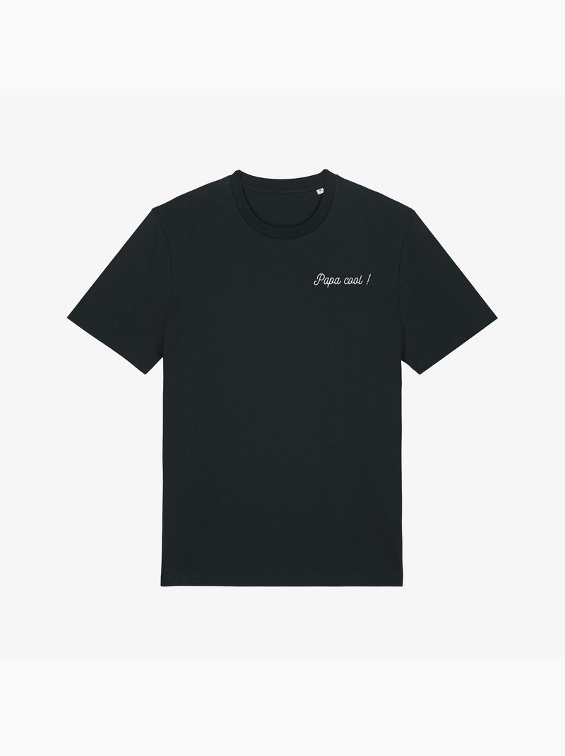 T-shirt Homme - PAPA COOL Noir - Kiabi