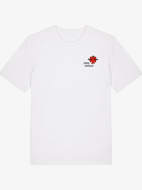 T-shirt Homme - PAPA COSTAUD COEUR - Kiabi