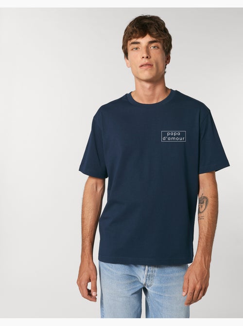 T-shirt Homme - PAPA D AMOUR CADRE - Kiabi
