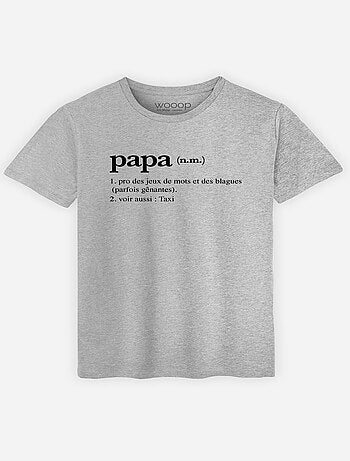T-shirt homme - papa definition 2