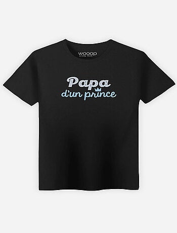 T-shirt homme - papa d'un prince