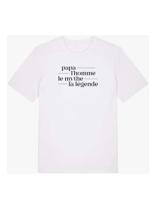 T-shirt Homme - PAPA MYTHE LEGENDE - Kiabi T-shirt Homme - PAPA MYTHE LEGENDE - Kiabi