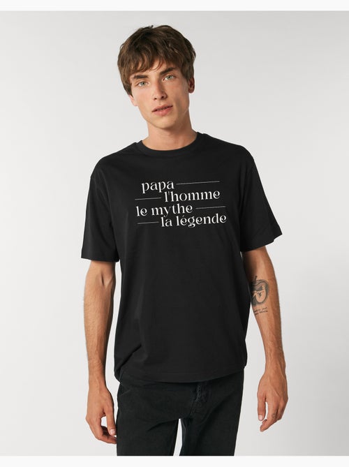 T-shirt Homme - PAPA MYTHE LEGENDE - Kiabi T-shirt Homme - PAPA MYTHE LEGENDE - Kiabi