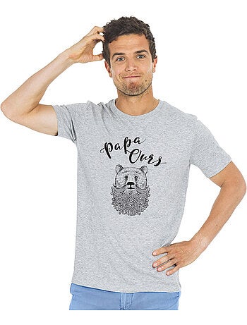 T-shirt homme - papa ours