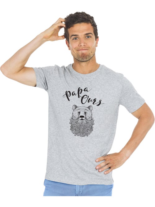 T-shirt Homme - PAPA OURS - Kiabi T-shirt Homme - PAPA OURS - Kiabi
