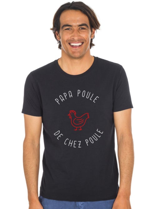 T-shirt Homme - PAPA POULE DE CHEZ POULE - Kiabi