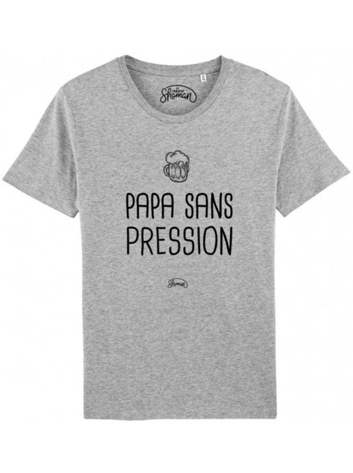 T-shirt Homme - PAPA SANS PRESSION - Kiabi T-shirt Homme - PAPA SANS PRESSION - Kiabi