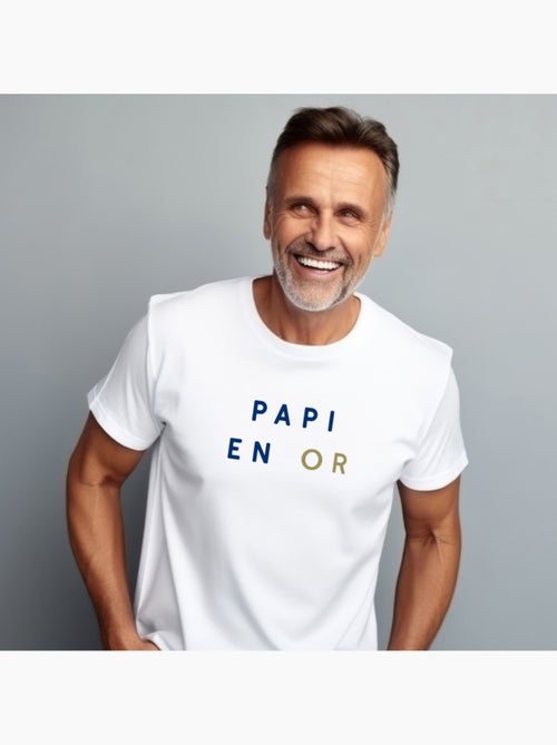 T-shirt Homme - PAPI EN OR 2 WAF - Kiabi T-shirt Homme - PAPI EN OR 2 WAF - Kiabi