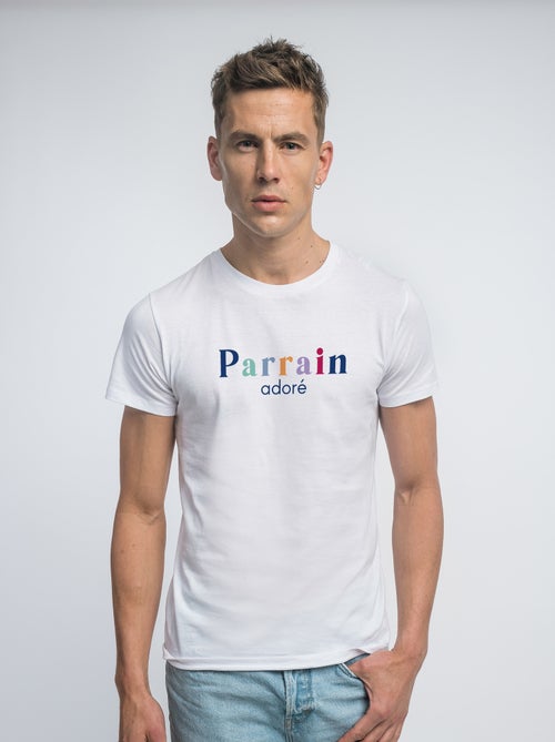 T-shirt Homme - PARRAIN ADORÉ - Kiabi T-shirt Homme - PARRAIN ADORÉ - Kiabi