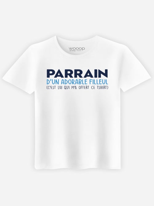 T-shirt Homme - PARRAIN D'UN ADORABLE FILLEUL - Kiabi