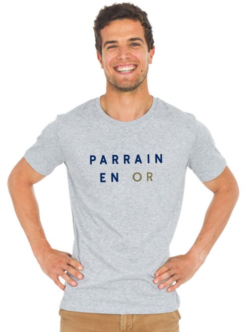 T-shirt Homme - PARRAIN EN OR 2 WAF - Kiabi T-shirt Homme - PARRAIN EN OR 2 WAF - Kiabi