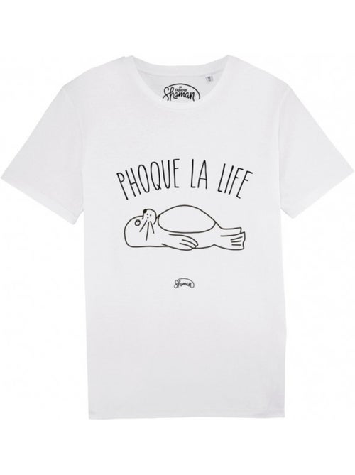 T-shirt Homme - PHOQUE LA LIFE - Kiabi