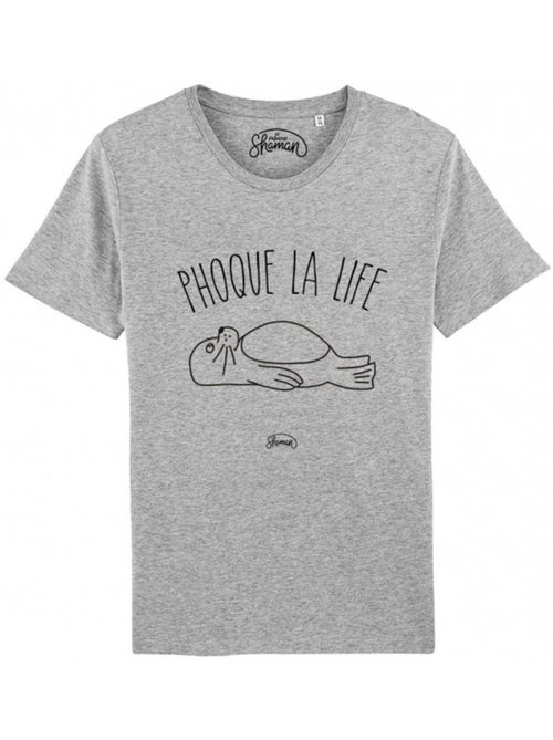 T-shirt Homme - PHOQUE LA LIFE - Kiabi