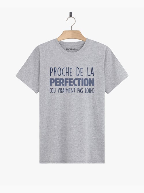 T-shirt Homme - PROCHE DE LA PERFECTION - Kiabi T-shirt Homme - PROCHE DE LA PERFECTION - Kiabi