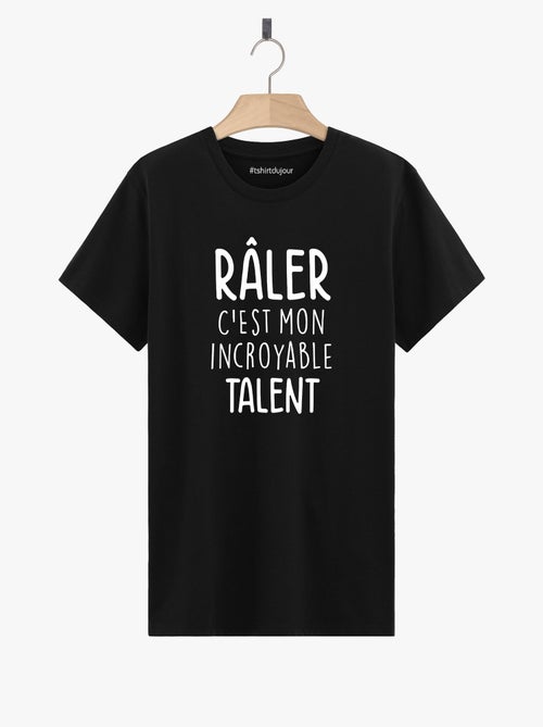T-shirt Homme - RALER C'EST MON INCROYABLE TALENT - Kiabi T-shirt Homme - RALER C'EST MON INCROYABLE TALENT - Kiabi