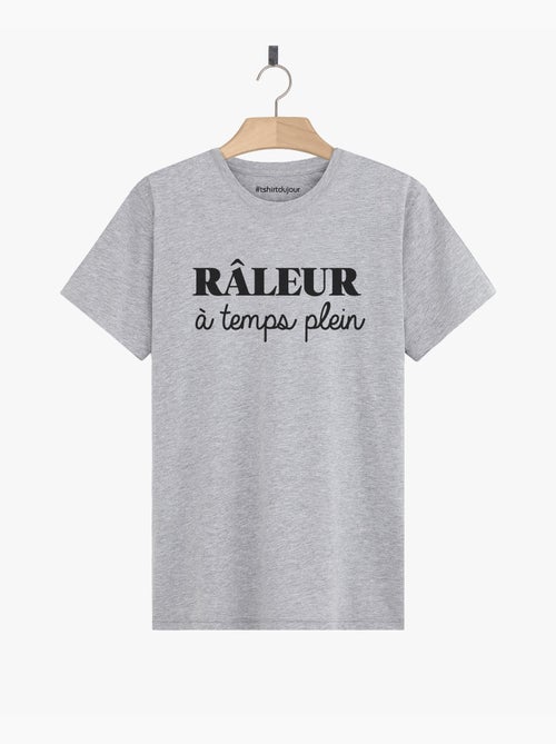 T-shirt Homme - RALEUR A TEMPS PLEIN - Kiabi T-shirt Homme - RALEUR A TEMPS PLEIN - Kiabi