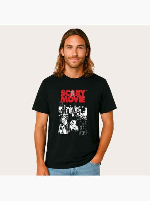T-shirt Homme - SCARY MOVIE OFFICIAL 'I SEE DEAD PEOPLE - Kiabi T-shirt Homme - SCARY MOVIE OFFICIAL 'I SEE DEAD PEOPLE - Kiabi