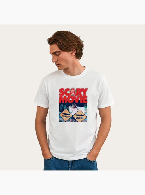 T-shirt Homme - SCARY MOVIE OFFICIAL SAFETY VS DEATH - Kiabi T-shirt Homme - SCARY MOVIE OFFICIAL SAFETY VS DEATH - Kiabi