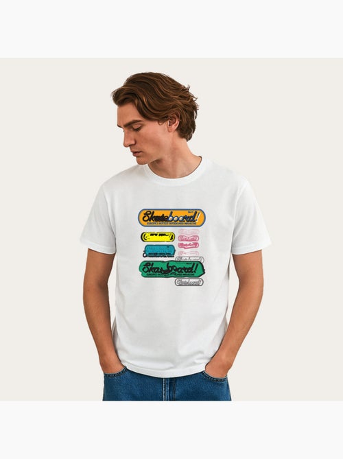 T-shirt Homme - SKATEBOARD! MAGAZINE MORE STATIC - Kiabi T-shirt Homme - SKATEBOARD! MAGAZINE MORE STATIC - Kiabi