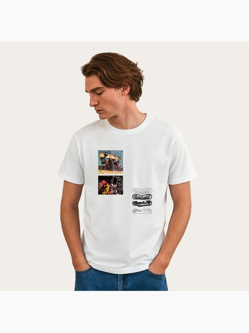 T-shirt Homme - SKATEBOARD! MAGAZINE PHOTO - Kiabi T-shirt Homme - SKATEBOARD! MAGAZINE PHOTO - Kiabi