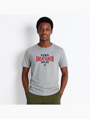 T-shirt Homme - STREET FIGHTER KEN'S ANSATSUKEN DOJO