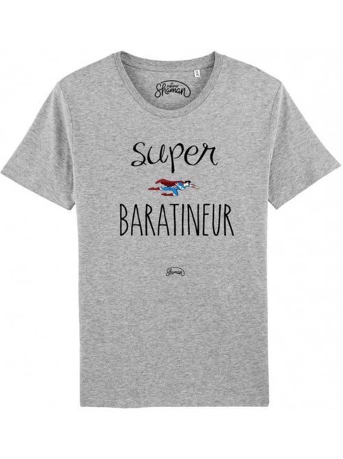 T-shirt Homme - SUPER BARATINEUR - Kiabi