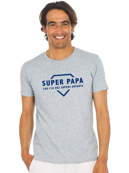 T-shirt Homme - SUPER PAPA CAR J'AI DES SUPERS ENFANTS 2 WAF - Kiabi T-shirt Homme - SUPER PAPA CAR J'AI DES SUPERS ENFANTS 2 WAF - Kiabi
